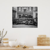 初期ハーレー: 1925年 ポスター (キッチン)