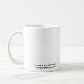 「初期ユダヤ人」は陶磁器のマグをキルトにします コーヒーマグカップ (左)