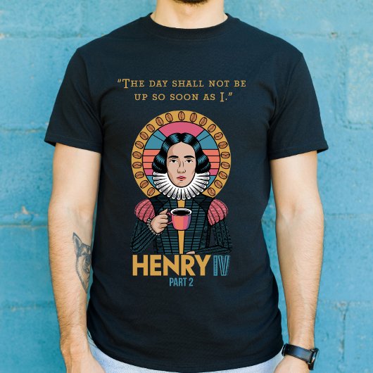 初期ライザー：引用文とコーヒおもしろいー Tシャツ