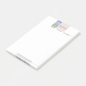 初期化されたトクールーンブロックノート ポストイット (アングル)