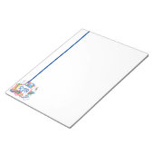 初期化された先生 ノートパッド (アングル)