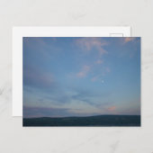 初期夕べは、ニューヨークのKeuka Lakeを介して ポストカード (正面/裏面)