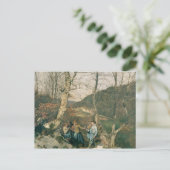 初期春のウィーン・ウッズ ポストカード (スタンド正面)