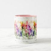 「初期春」コーヒーマグ ツートーンマグカップ (中央)