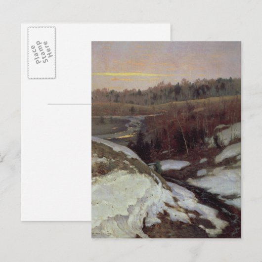 初期春, 1905 ポストカード (正面/裏面)