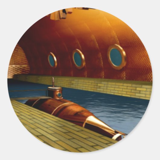 初期潜水艦 ラウンドシール (正面)