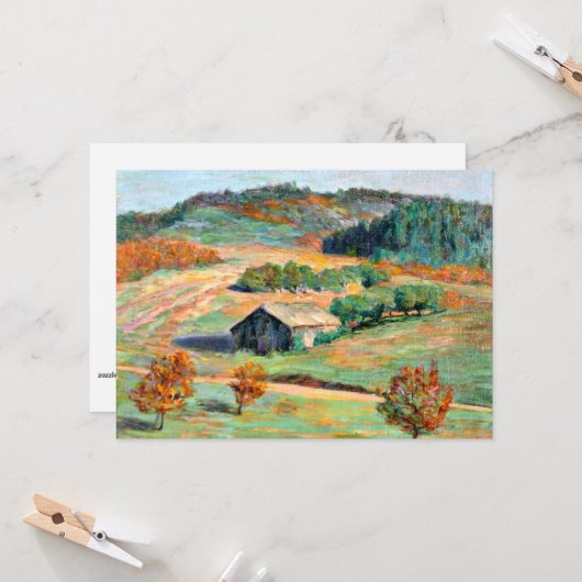 初期秋風景 カード (正面/裏面インサイチュ)