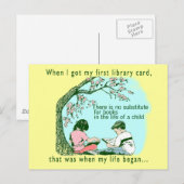 初期読の ポストカード (正面/裏面)