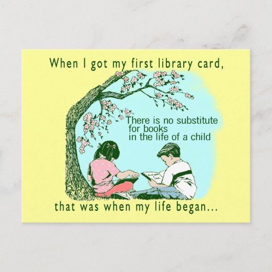 初期読の ポストカード (正面)