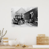 初期電気自動車： 1919 ポスター (キッチン)