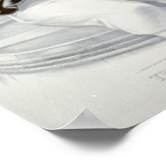 初煙 – 1870 ポスター (角)