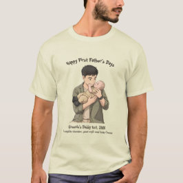 初父の日パパ 2026 アニメライト Tシャツ