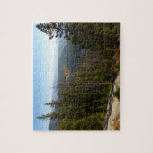 初秋のロッキー山脈の展望 ジグソーパズル (縦)