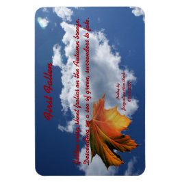 初秋落ちた磁石 マグネット