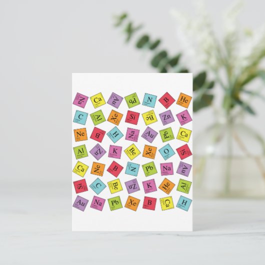 初等周期 ポストカード (スタンド正面)