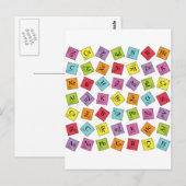 初等周期 ポストカード (正面/裏面)