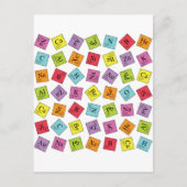 初等周期 ポストカード (正面)