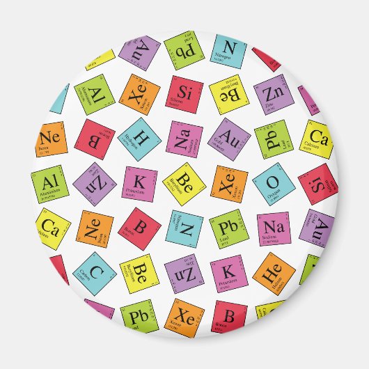 初等周期 マグネット (正面)