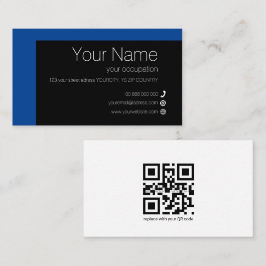 初等徴収標準名刺 名刺 (正面/裏面)