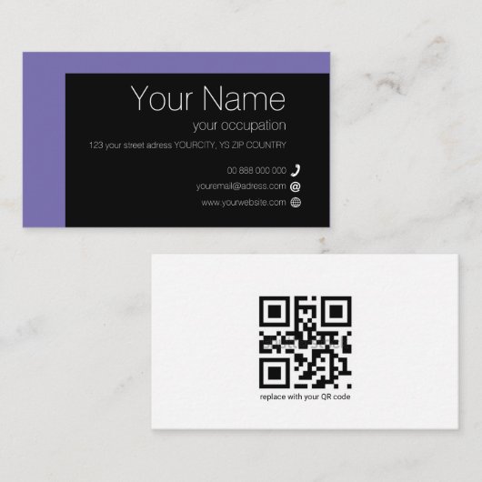 初等徴収標準名刺 名刺 (正面/裏面)