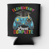 初級レベル完全卒業ゲーミングゲーマー 缶クーラー (正面)