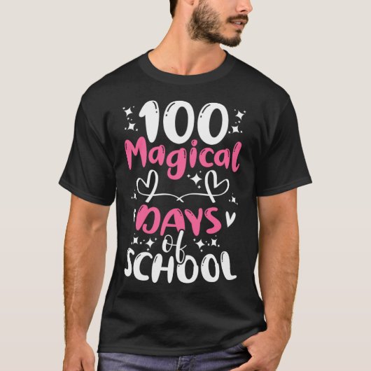初級者の魔法日100人 Tシャツ (正面)