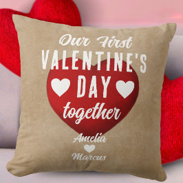 初素朴期バレンタインデーハート クッション