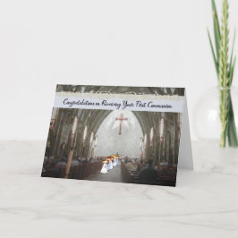 初聖餐式の開催おめでとう カード