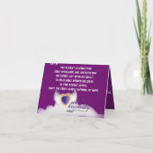 初週の降臨 – 希望カスタマイズ シーズンカード (裏面)