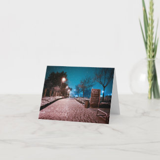 初雪 サンキューカード