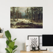 初雪 ポスター (ホームオフィス)