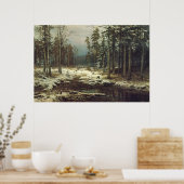 初雪 ポスター (キッチン)