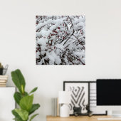 初雪 ポスター (ホームオフィス)