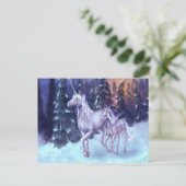 初雪 ポストカード (スタンド正面)