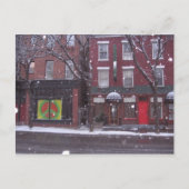 初雪 ポストカード (正面)