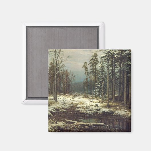 初雪 マグネット (正面/裏面)