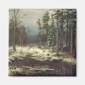 初雪 マグネット (正面)