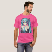 初音ミク Tシャツ (正面フル)