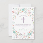 初領聖体 感謝カード オーダーメイド 招待状 (正面)