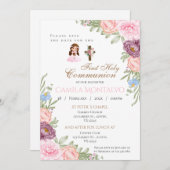 初領聖体 招待状 (正面/裏面)