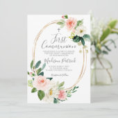 初領聖体 招待状 (スタンド正面)