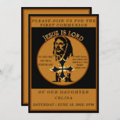 初領聖体 招待状 (正面/裏面)