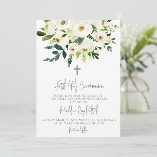 初領聖体 招待状 (スタンド正面)