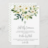 初領聖体 招待状 (正面/裏面)