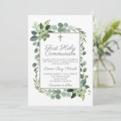 初領聖体 招待状 (スタンド正面)