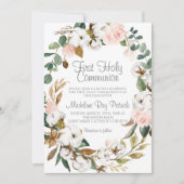 初領聖体 招待状 (正面)