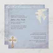 初領聖体 招待状 (正面/裏面)