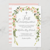 初領聖体 招待状 (正面/裏面)