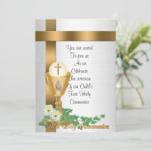 初領聖体 招待状 (スタンド正面)