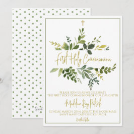 初領聖体 招待状